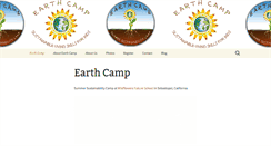 Desktop Screenshot of earthcamp.org